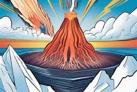 Die Natur behebt Fehler, während der Einfluss des Vulkan-Visionärs ausbricht; Olympische Spiele stehen vor ICE-Feuer