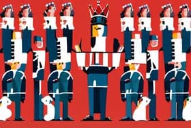 الملك تشارلز و "جاهل" يتصدران العناوين!