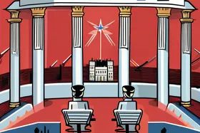 혁명적인 왕족과 셧다운 대결, 긴장된 세계를 뒤흔들다