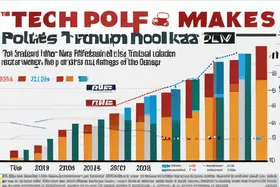 Tecnología y política agitan los mercados: iPhone se dispara, el dólar se desploma, Trump advierte al Reino Unido