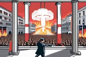 विश्व संकट में: कीव पर बमबारी, अमेरिका में विरोध प्रदर्शन, पनामा समझौता टूटा