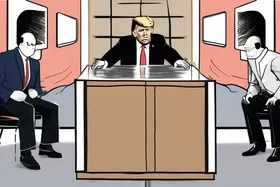 Focos Globais: Tarifas de Trump, Alerta do Irã e um Incidente com Peruca