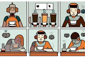 Kaffee schlägt Mikrodosierung bei Depressionen; Roboter-Baristas erobern Herzen