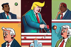 トランプ氏の急落する支持率、アルプスの山火事、そして道化師学校:今週の衝撃的なニュース