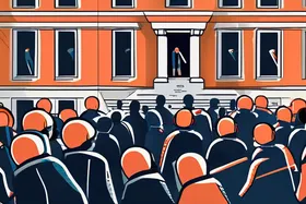 शटडाउन खिंचता गया क्योंकि विरोध, हमले और मुकदमे भड़क उठे