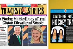 Tragedy Strikes Hockey, Clintons Face Epstein, Royal Rape Trial Begins