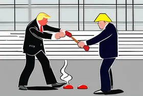 La Semana Salvaje de Trump: Victorias, Despidos, ¡¿y Curling con Sartén?!