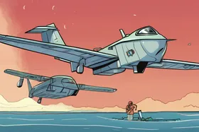 بطل مراهق يسبح لإنقاذ غريق؛ الولايات المتحدة تسقط طائرة إيرانية مسيرة