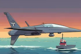 Adolescente Nada Kilómetros para Rescatar a su Familia Mientras la Marina Estadounidense Derriba un Dron Iraní