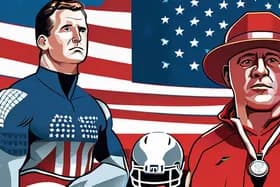 올림픽 선수, 전직 경찰관 & 슈퍼볼: 미국의 미래 & 회상